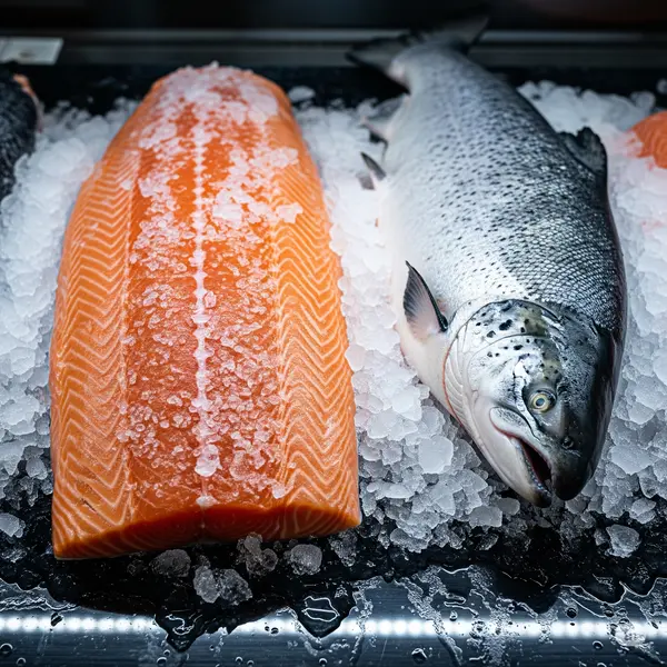 Frozen Salmon