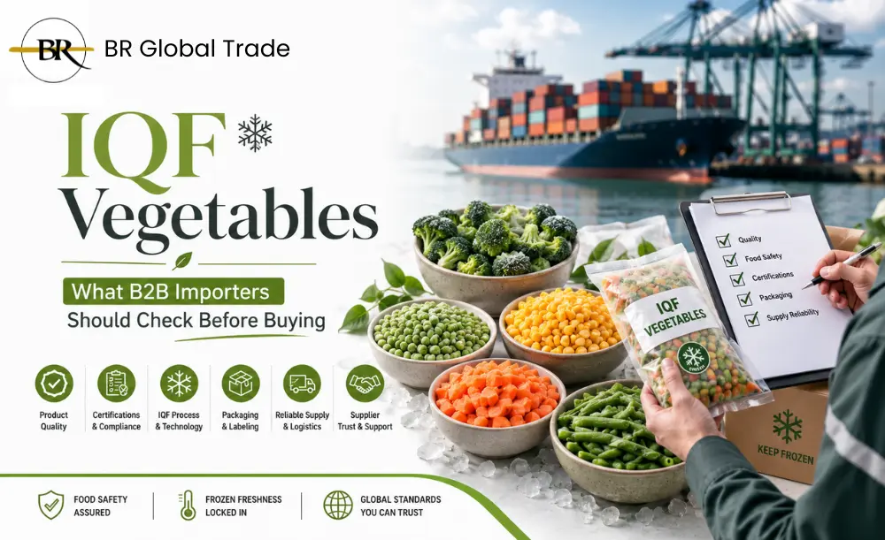 IQF Vegetables: What B2B Importers Should Check Before Buying